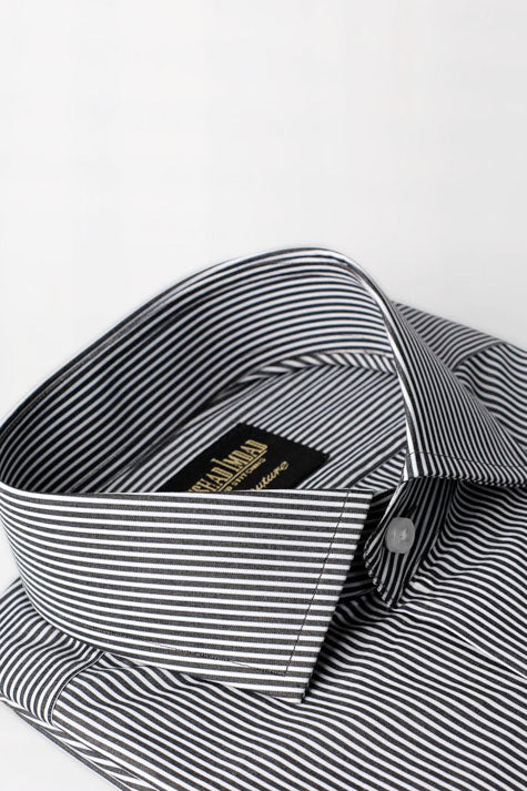 Gray Pin Stripe Shirt