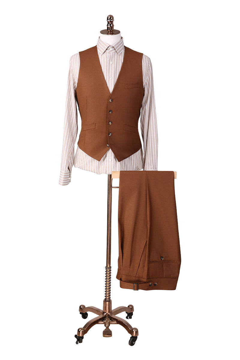 Copper Brown Suit