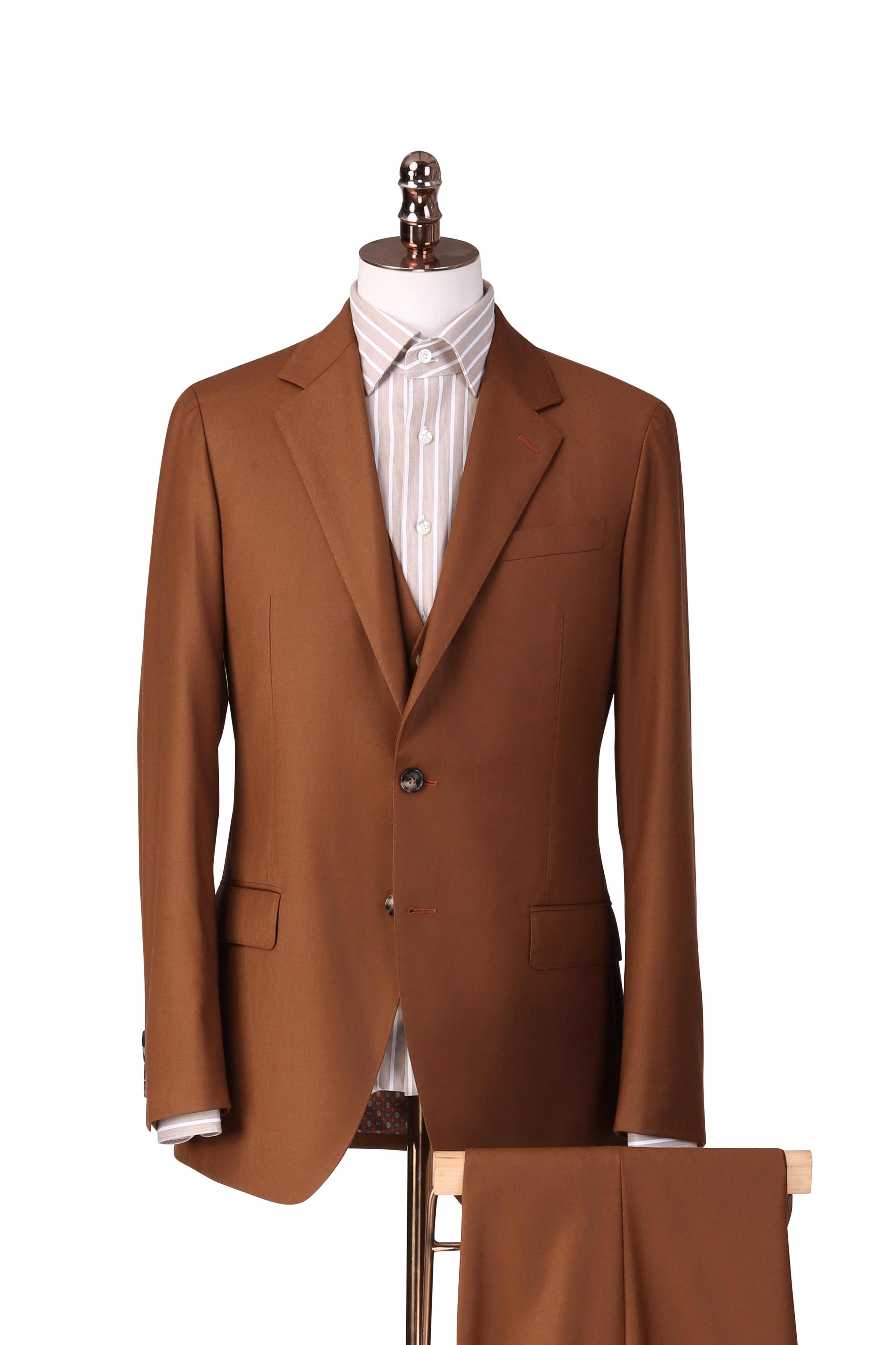 Copper Brown Suit