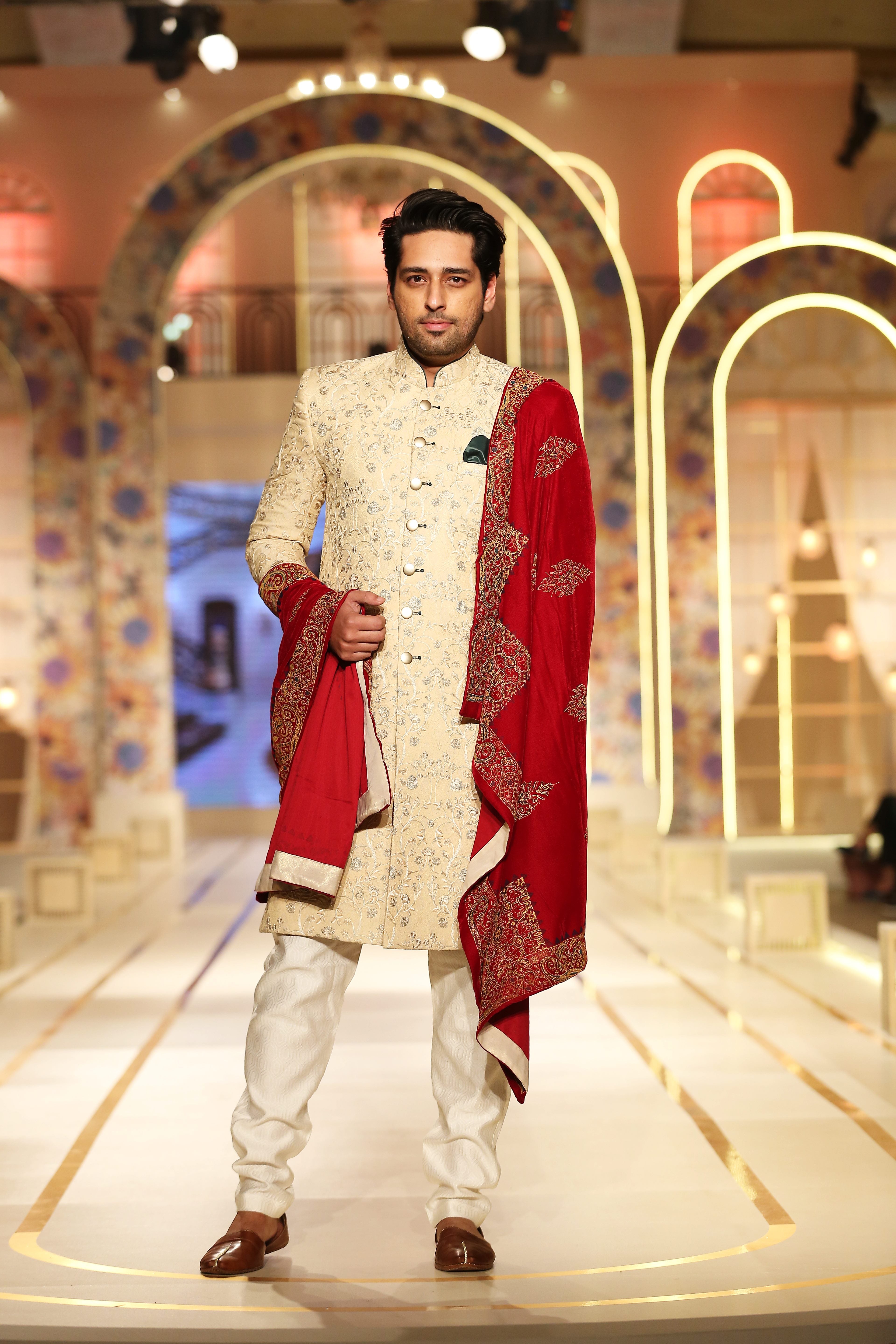 Eminence Golden Show Stopper Sherwani