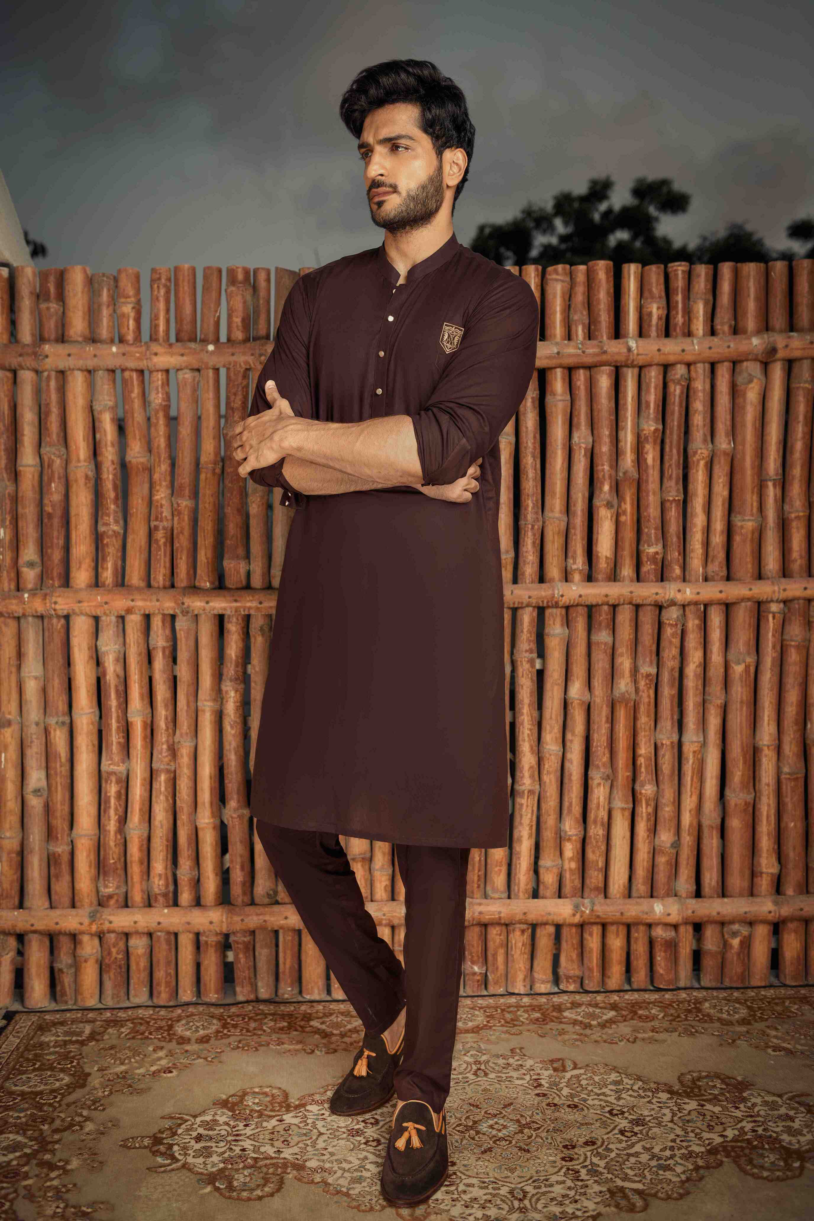 Chocolate Brown Kurta Pajama