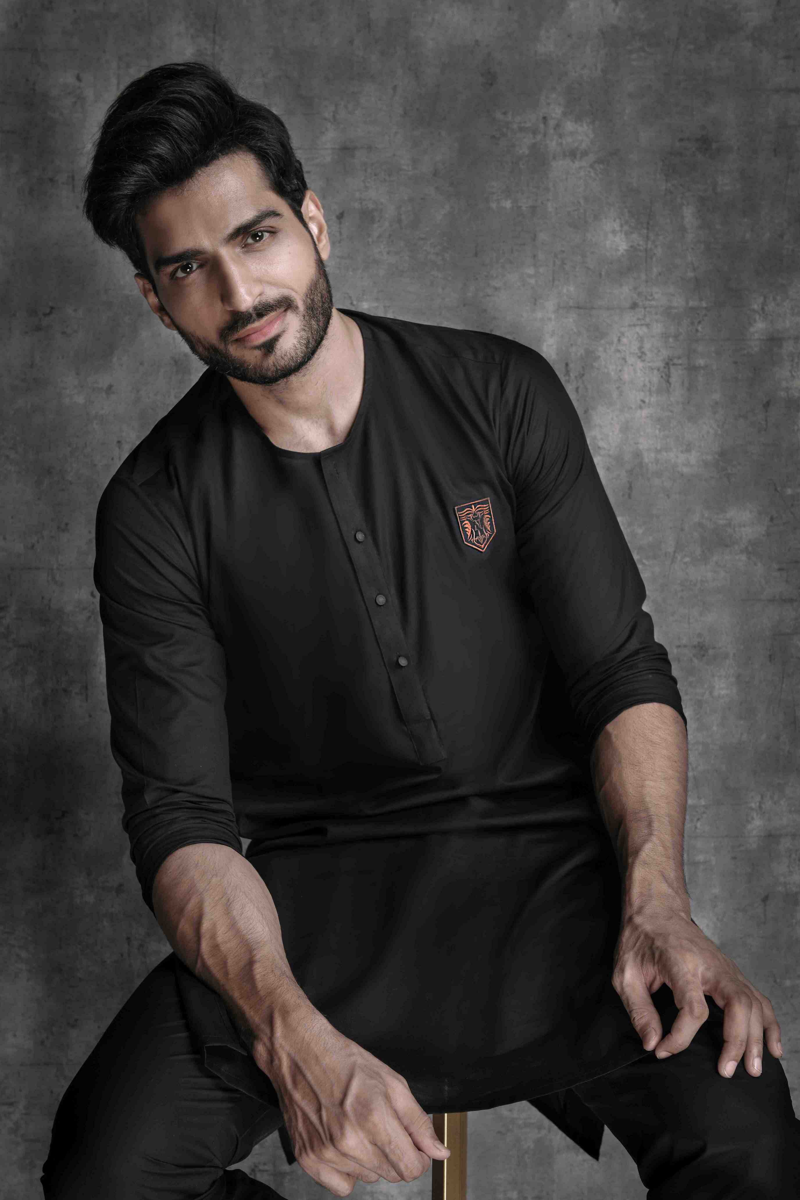 Black Kurta Pajama