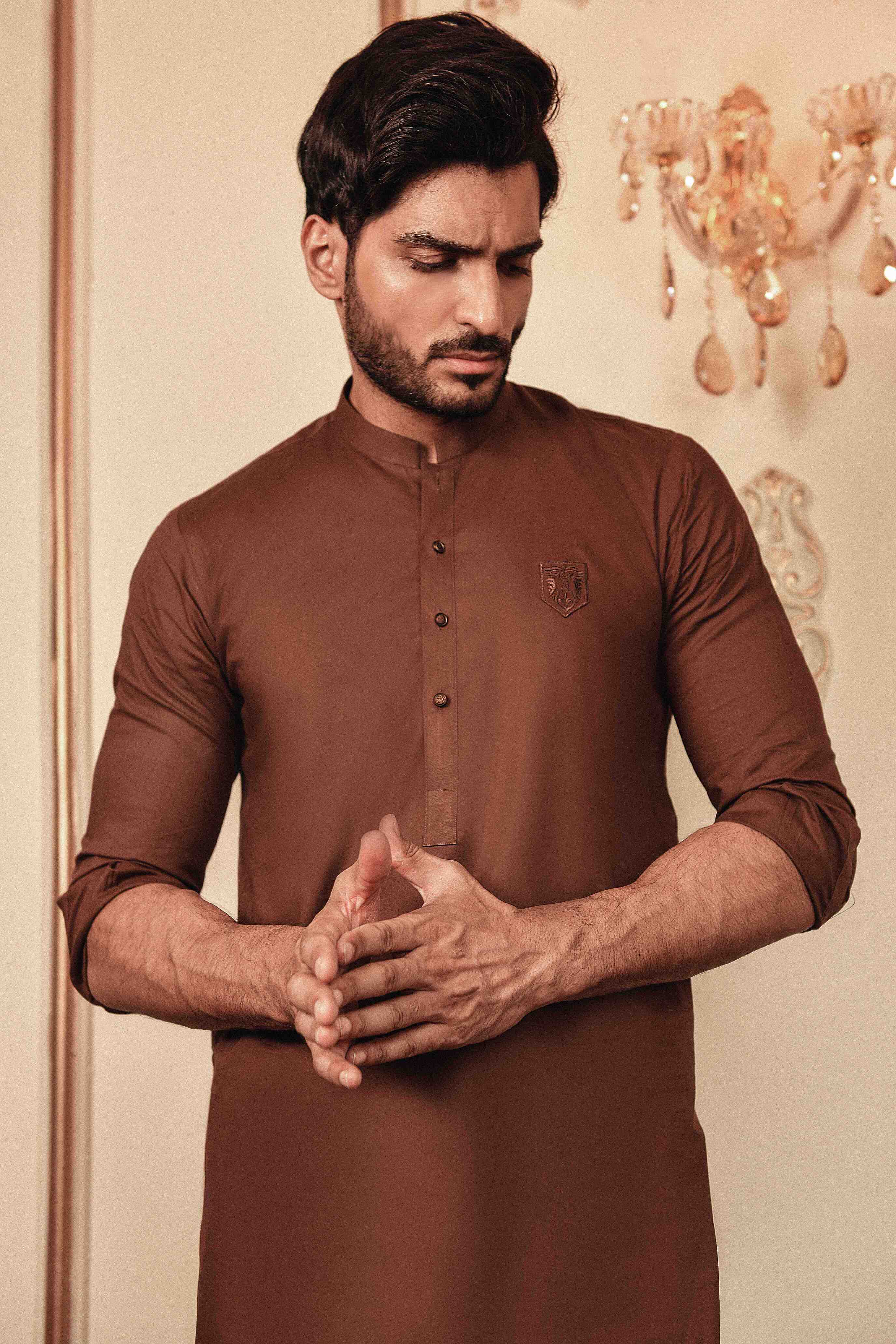 Light Brown Kurta Pajama