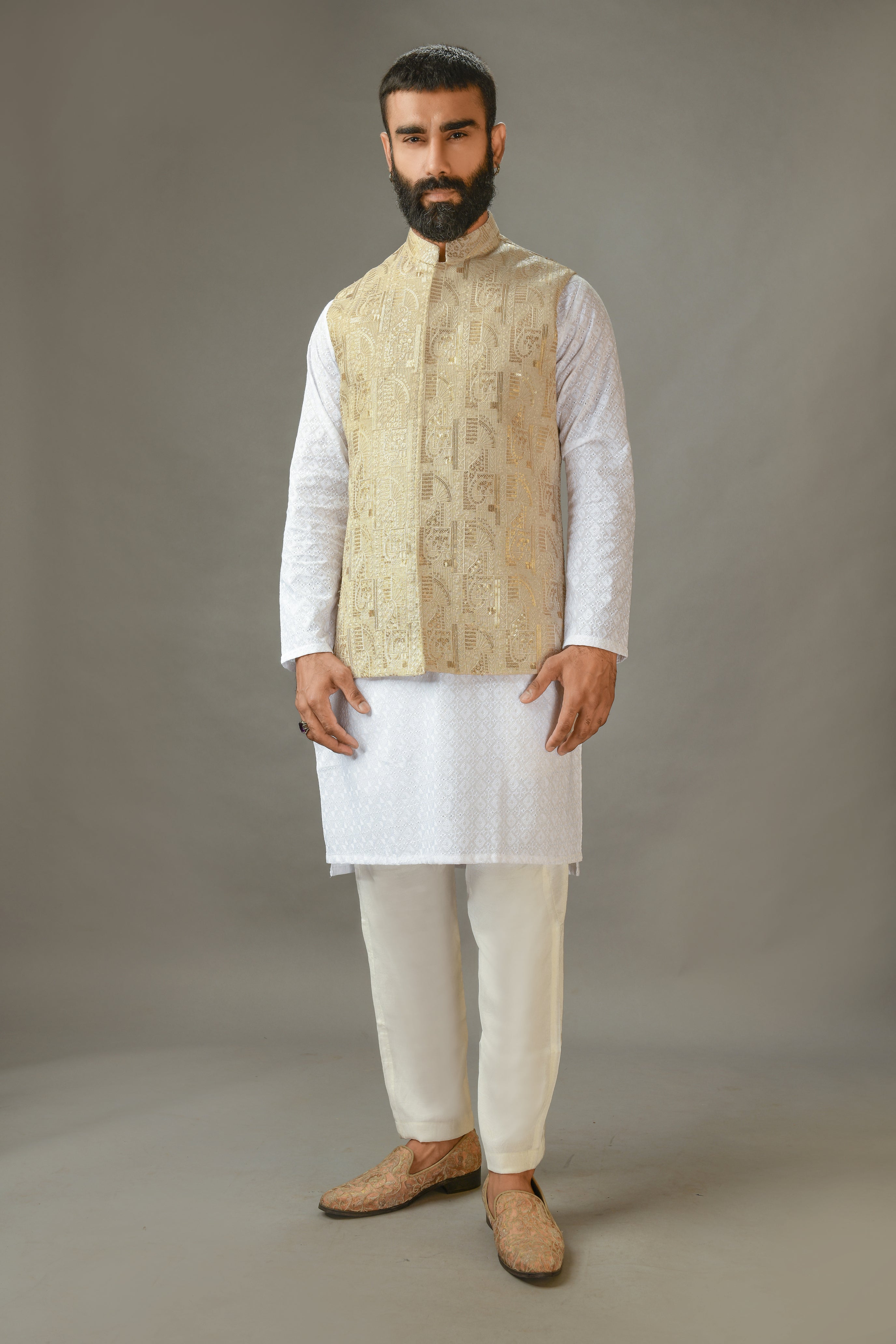 Pure White Kurta