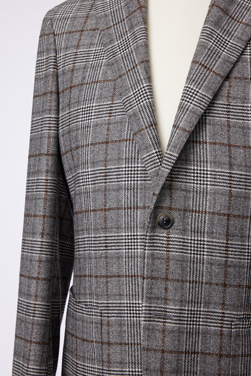 Friar Grey Check Jacket