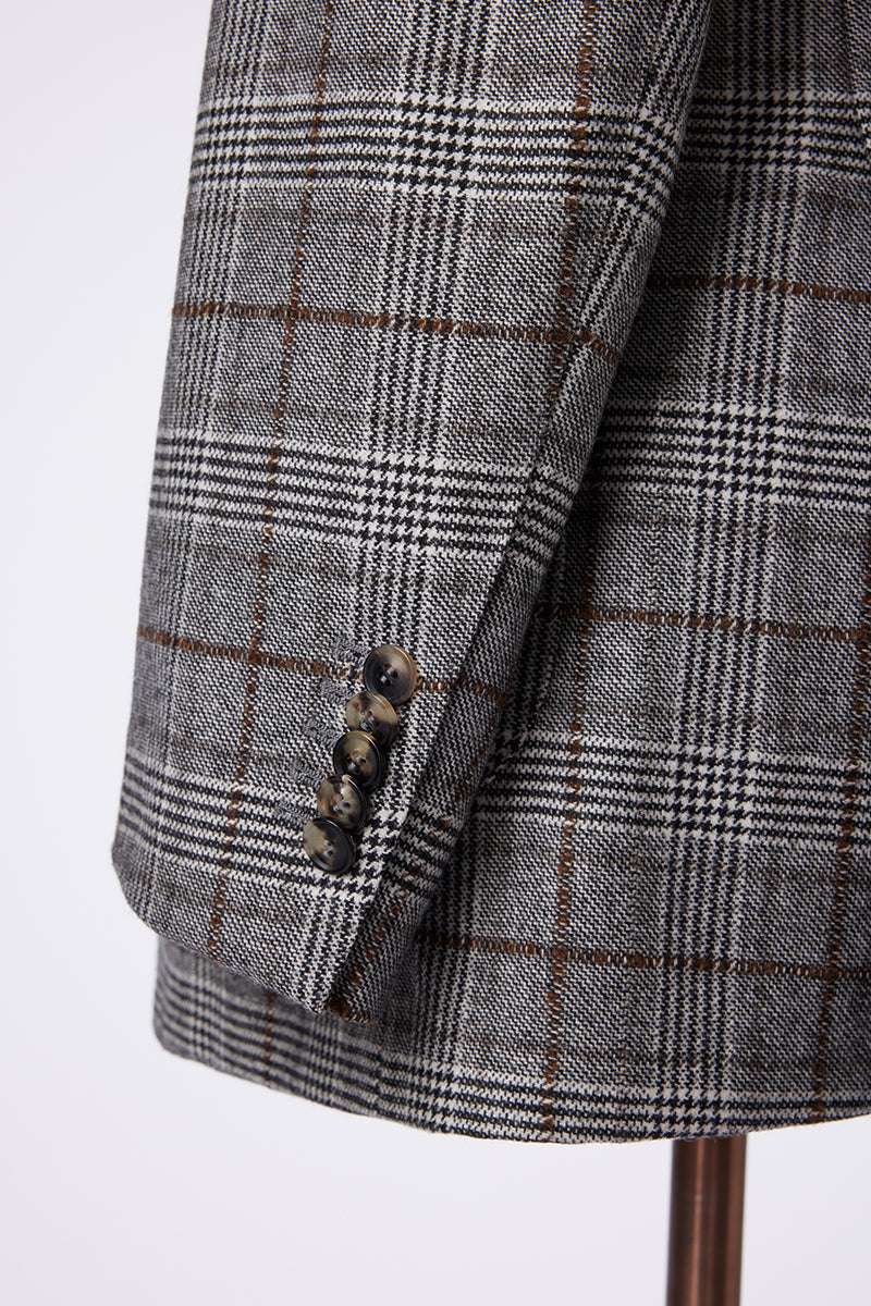 Friar Grey Check Jacket