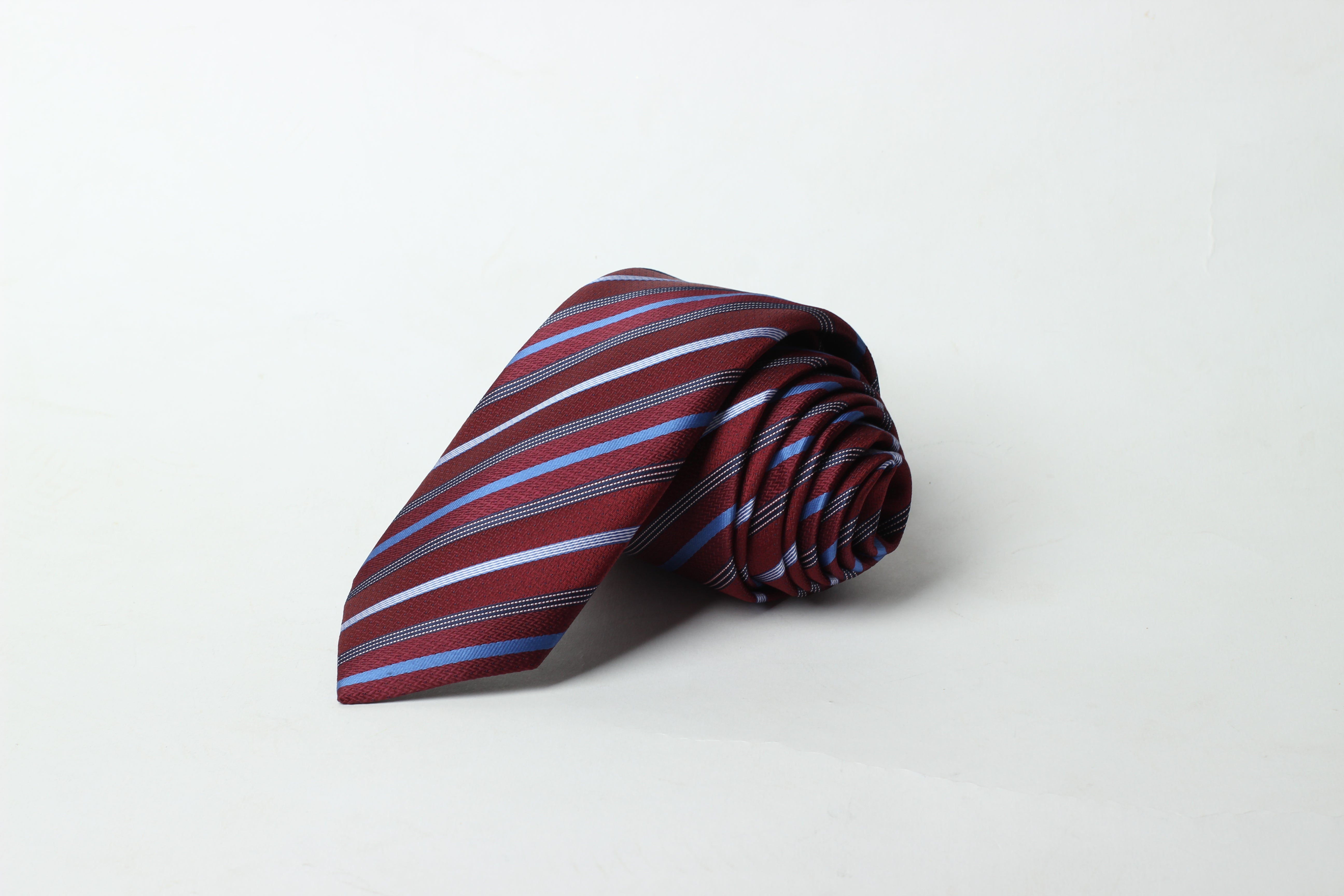 Maroon Stripes Tie