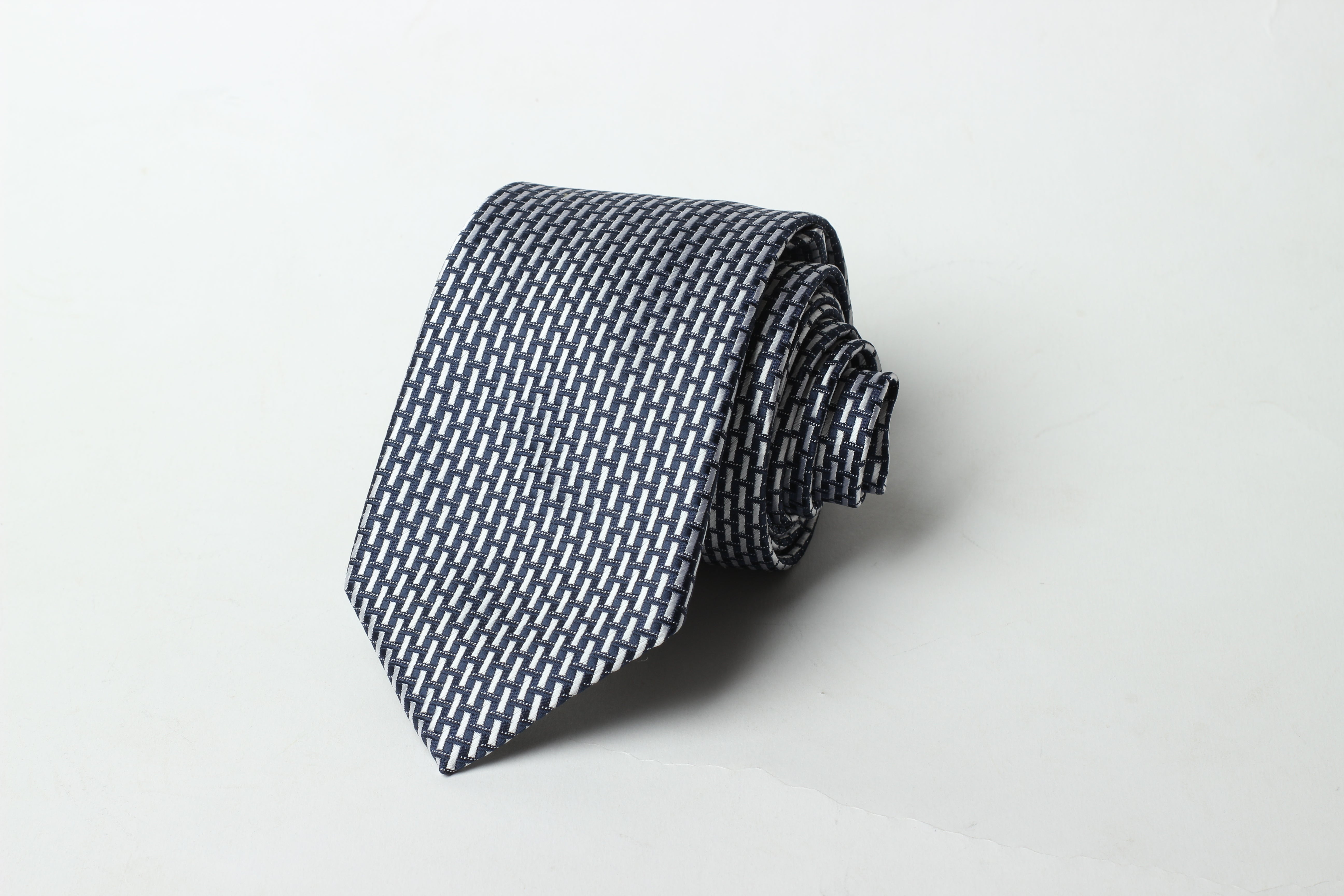 Blue Checks Tie