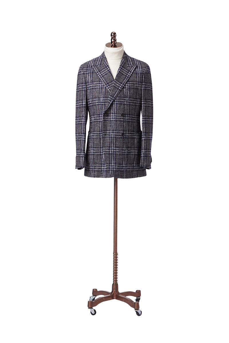 Iridium Grey Check Jacket in Pakistan