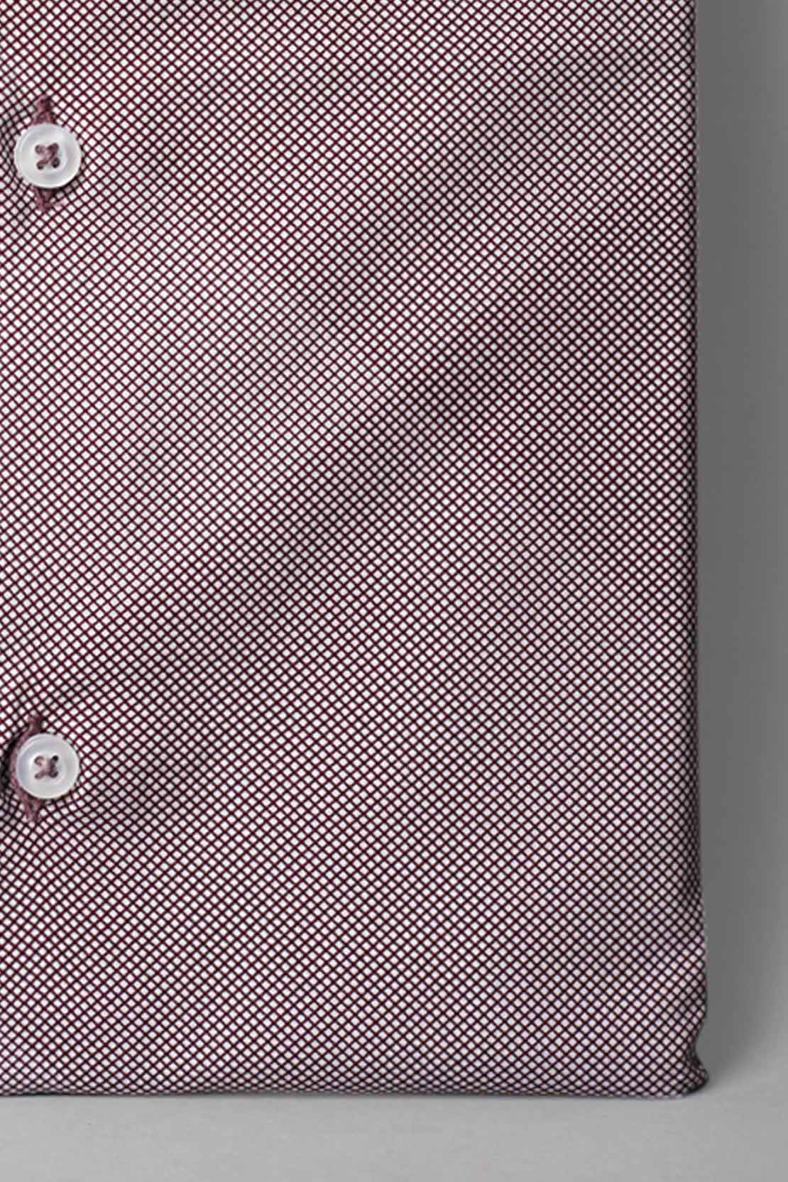 Maroon color Designer Cotton Shirt
